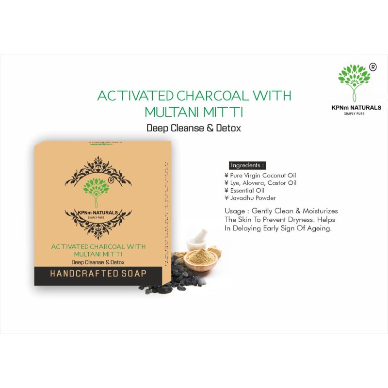 ACTIVATED CHARCOAL SOAP